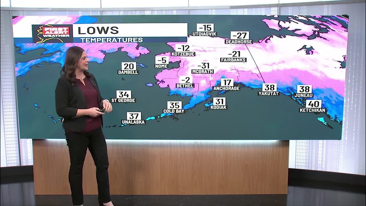 First Alert: Extreme wind and cold arrives in Alaska