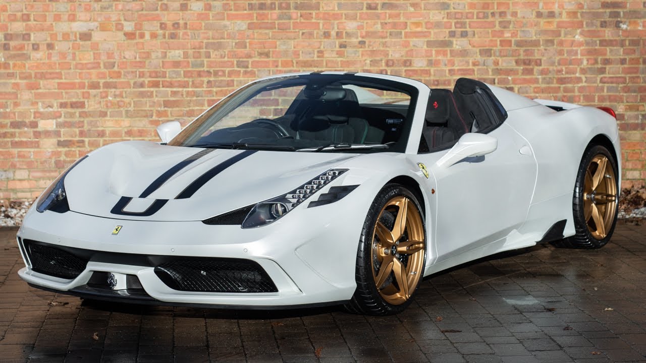 2015 Ferrari 458 Speciale Aperta - Bianco Italia - Walkaround & Interior