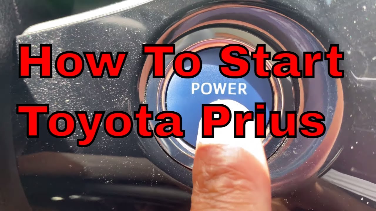Как завести Toyota Prius
