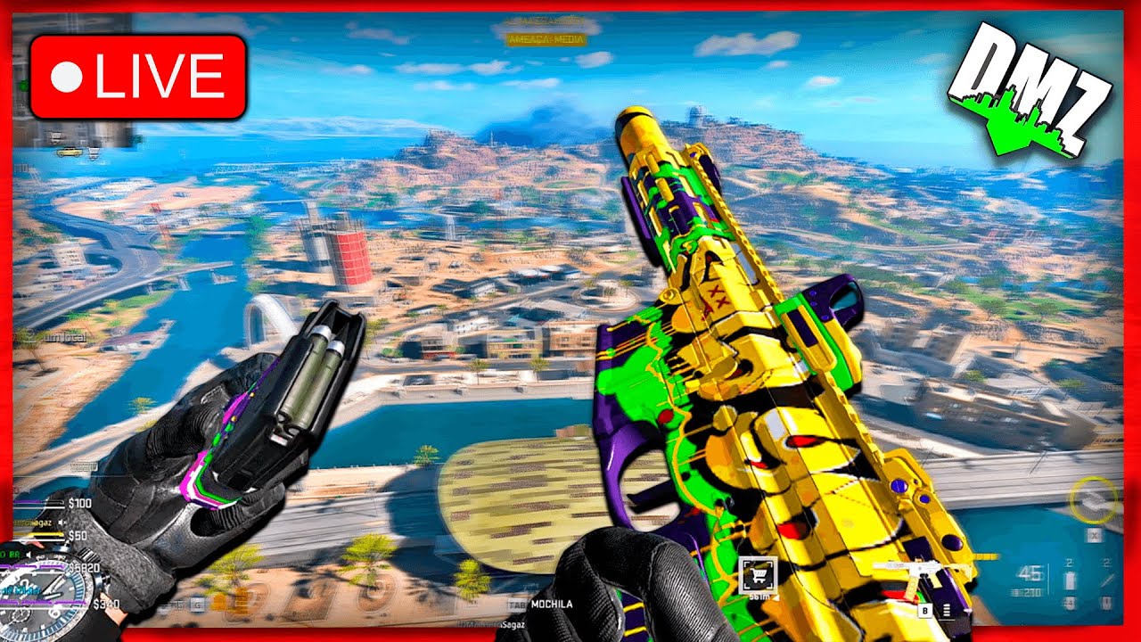 DMZ AO VIVO 🔴 HORA de Calçar a bota, VAMOS morrer em COMBATE ! 👣