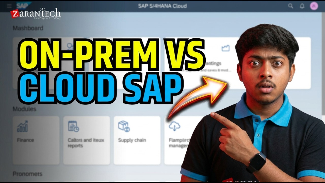 Difference Between SAP S/4HANA On-Premise and SAP S/4HANA Public Cloud | ZaranTech