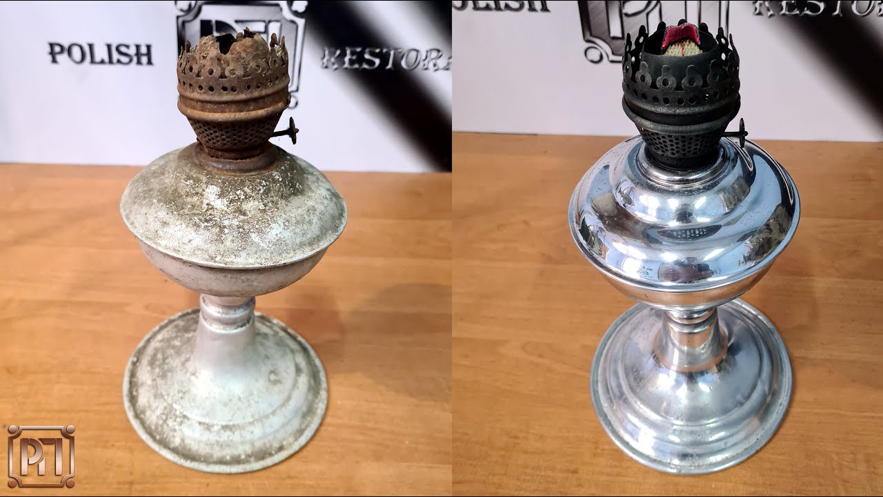 Реставрация (restoration) керосиновая лампа