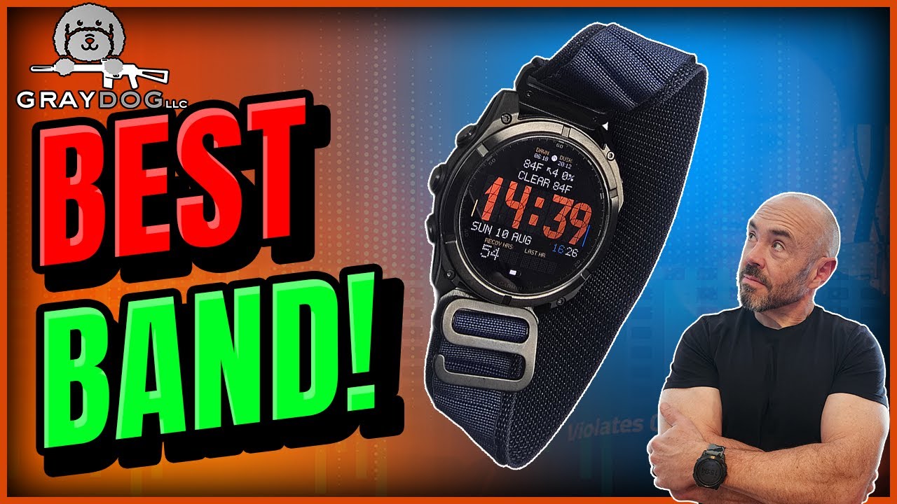 Expert Reveals BEST Garmin Watchband: NOTOCITY Alpine Loop Nylon Band Review!
