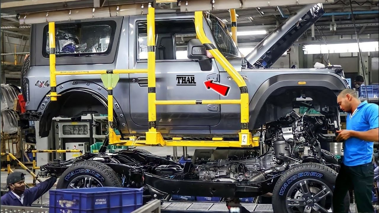 Mahindra Thar Production | Inside India Car Factory