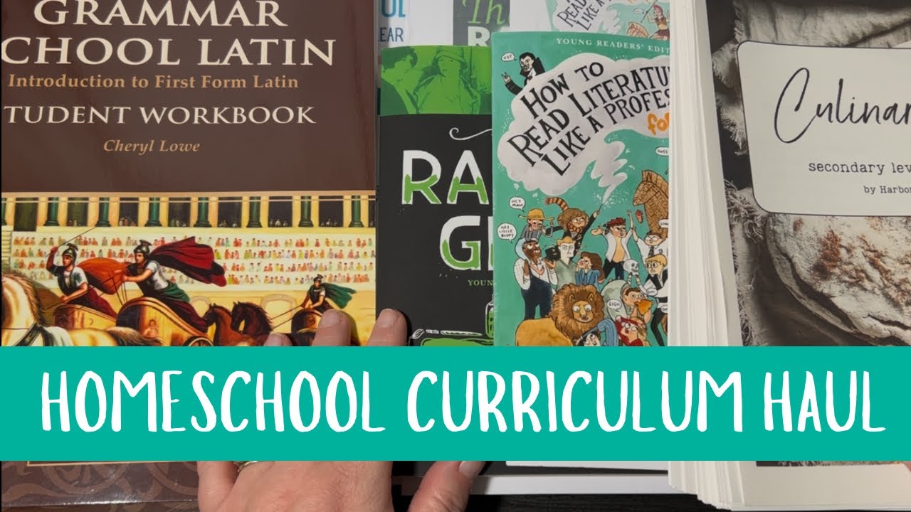 Homeschool Curriculum Haul | Digital & Print | Secular Homeschooling