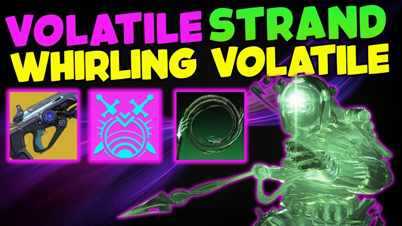 Volatile Whirling Maelstrom! Clear Entire Rooms Weakening Volatile Hunter Build - Destiny 2 Heresy