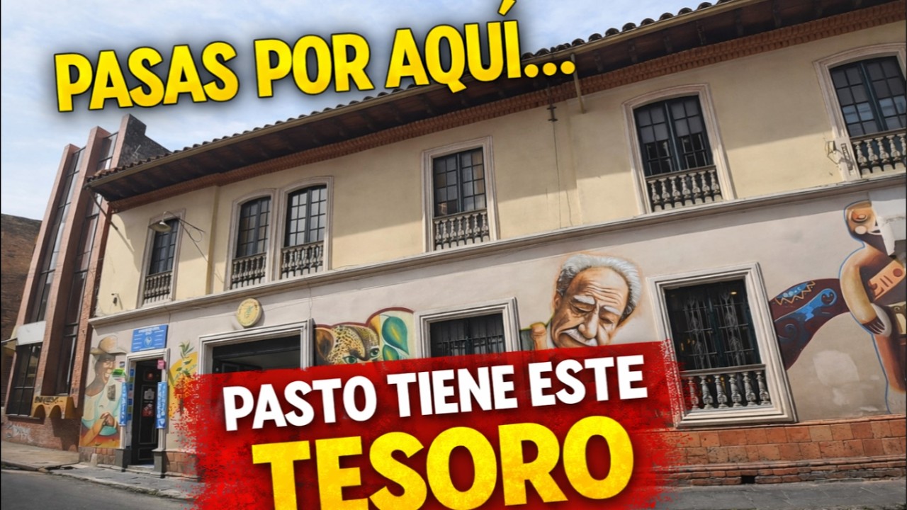 PASAS por esta CASA en Pasto y no imaginas lo que hay dentro 😱