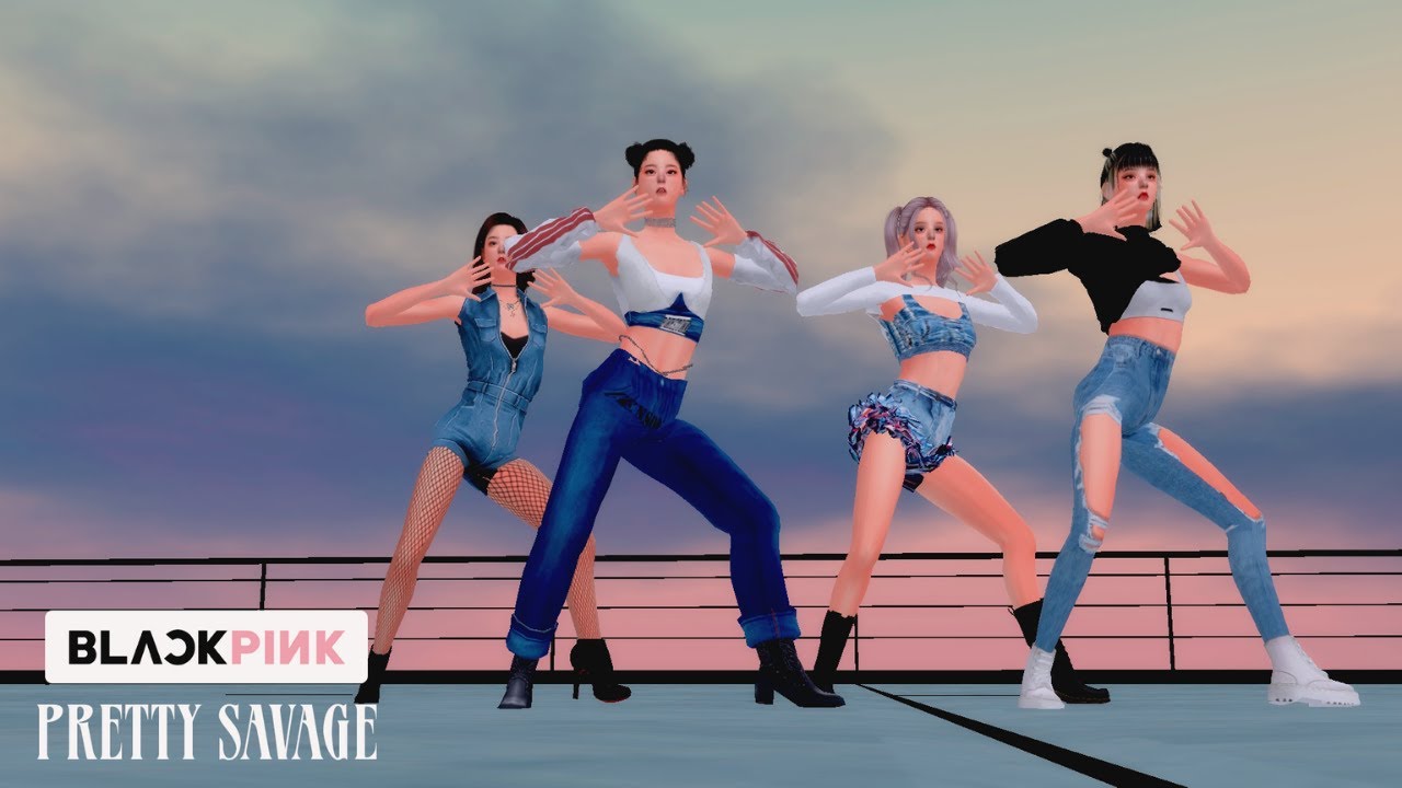 The Sims 4 Machinima : Blackpink Pretty Savage Dance | PRIMROSE SIMS 🌼 // 심즈 4 : 블랙핑크