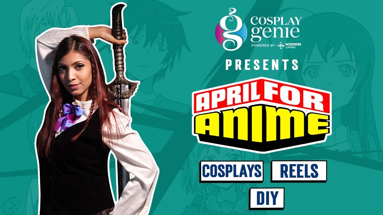 This month on Cosplay Genie - April for Anime!