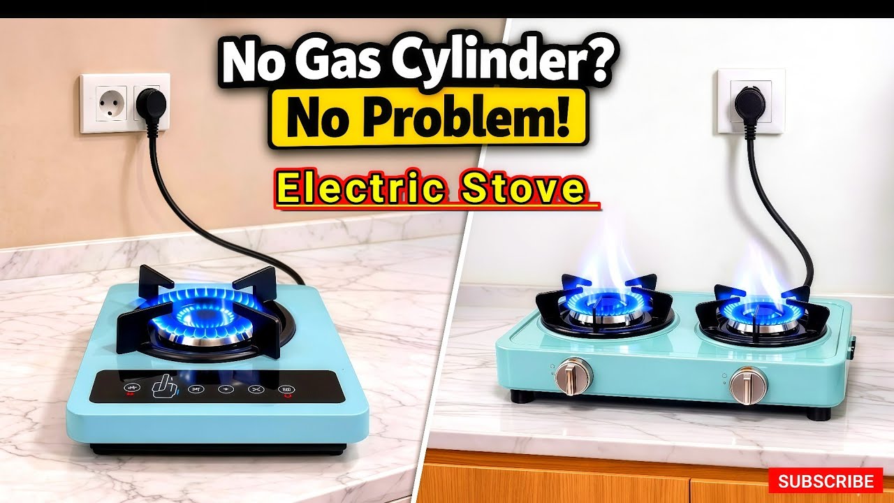 Gas-Free Cooking! Electric Stove for Home ⚡ #gadgets #viralgadgetshubs
