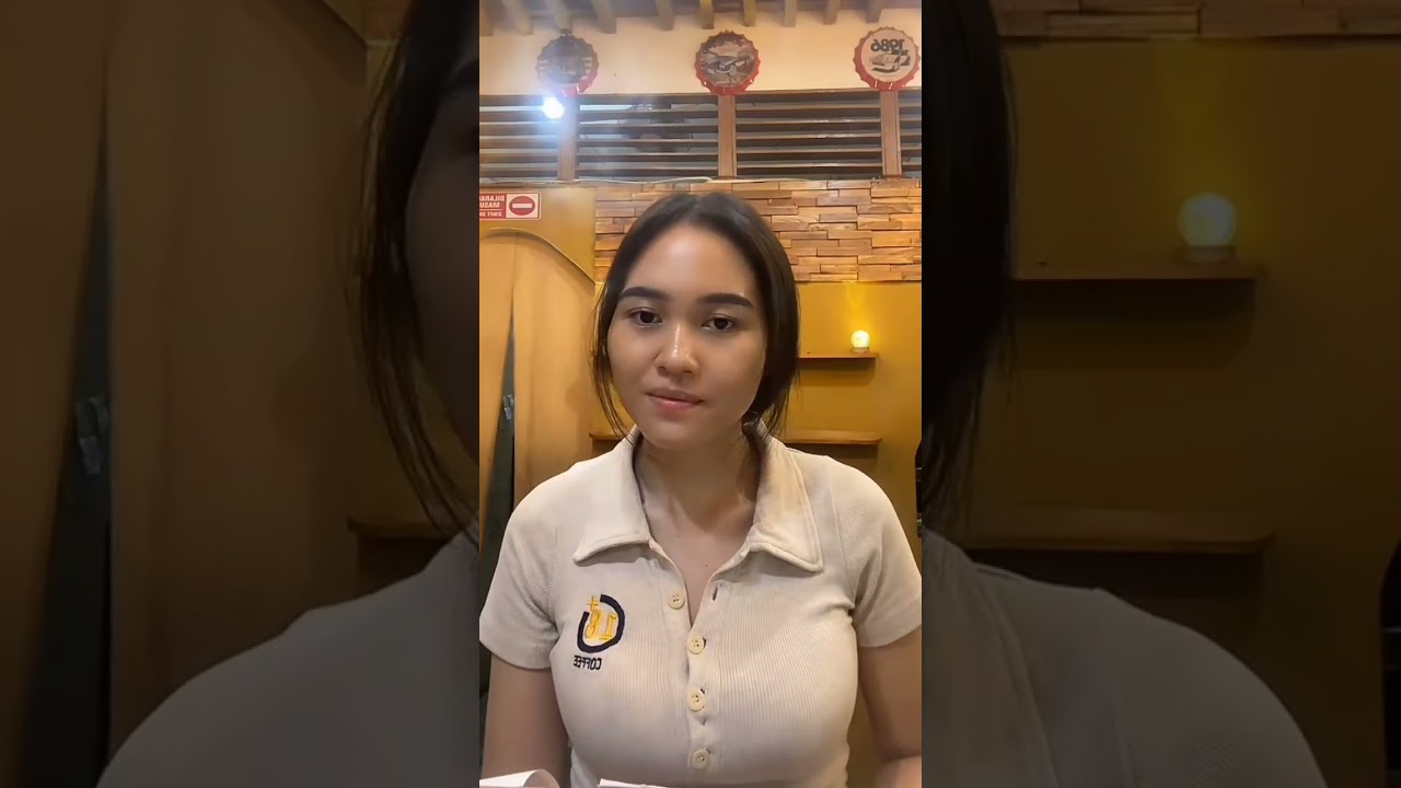 Bunda cantik live gabut sambil jualan coffe 