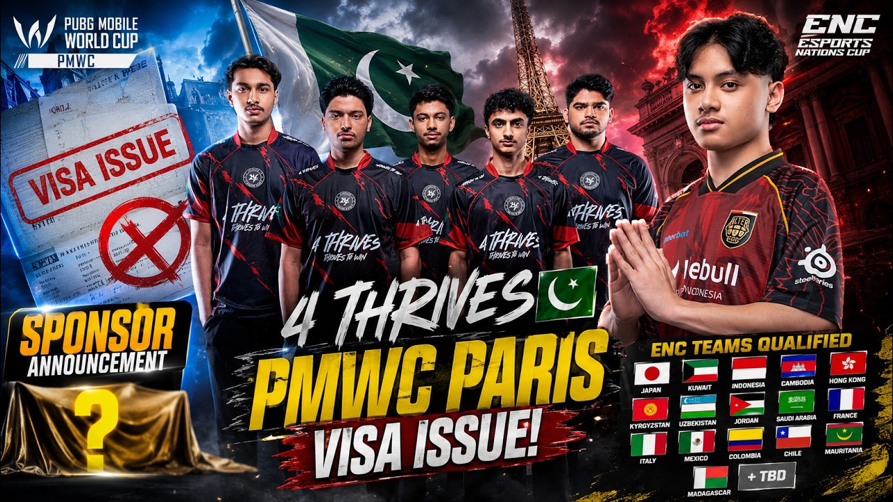 4T New Sponsor and PMWC Visa Issue || ENC Teams Qualified