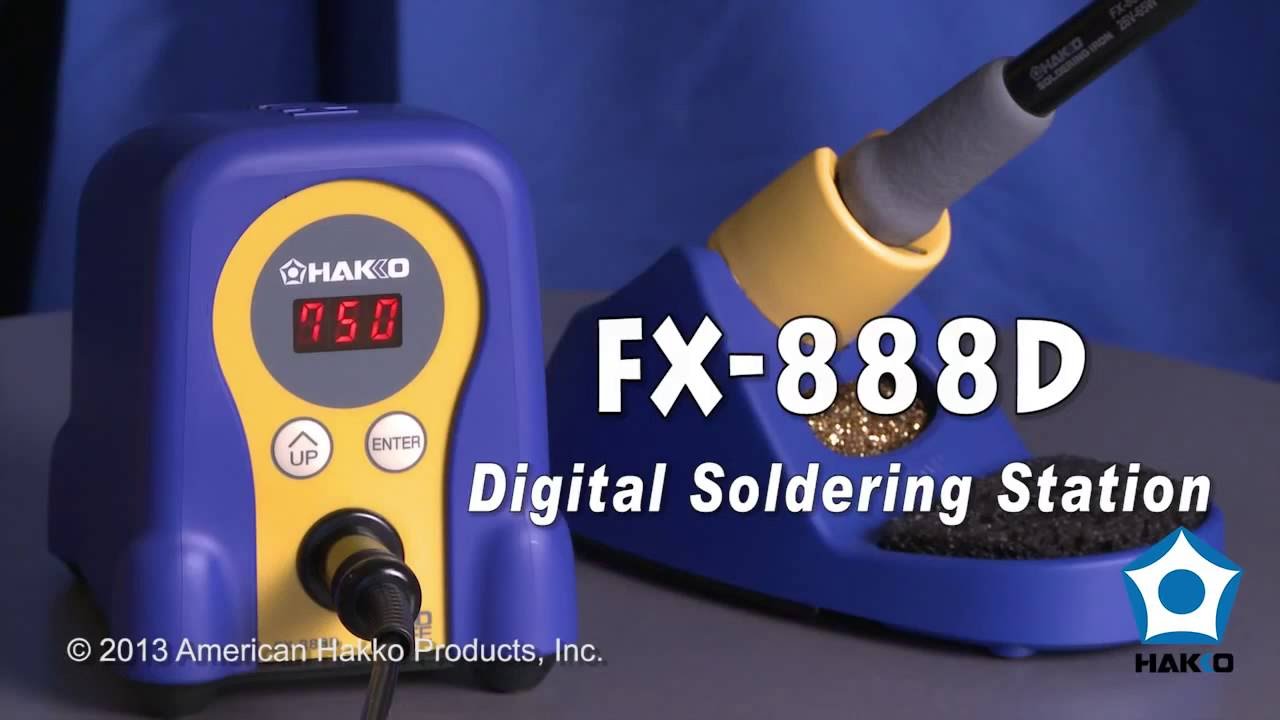 Hakko FX 888D Digital Soldering Station by American Hakko