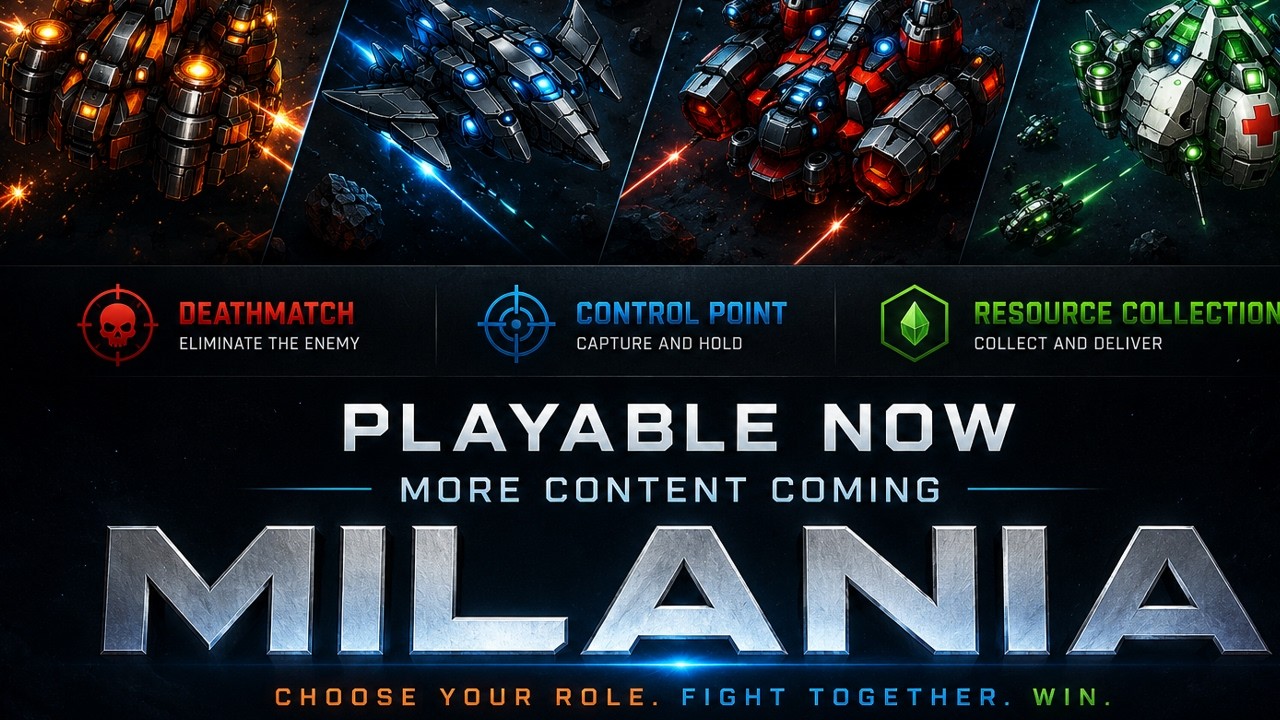 MILANIA | 3v3 Space PvP Arena | Official Trailer