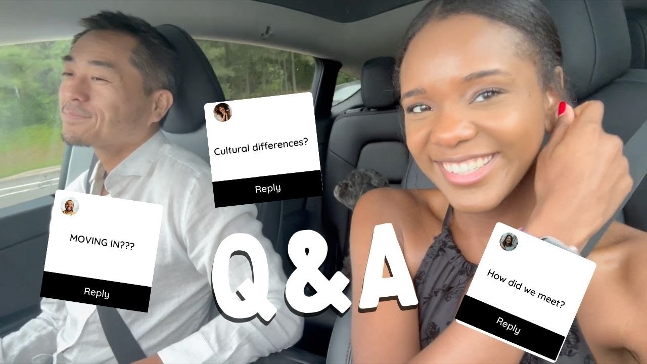 We’re Moving In Together?! 🏠💑 | Black & Asian Couple Q&A