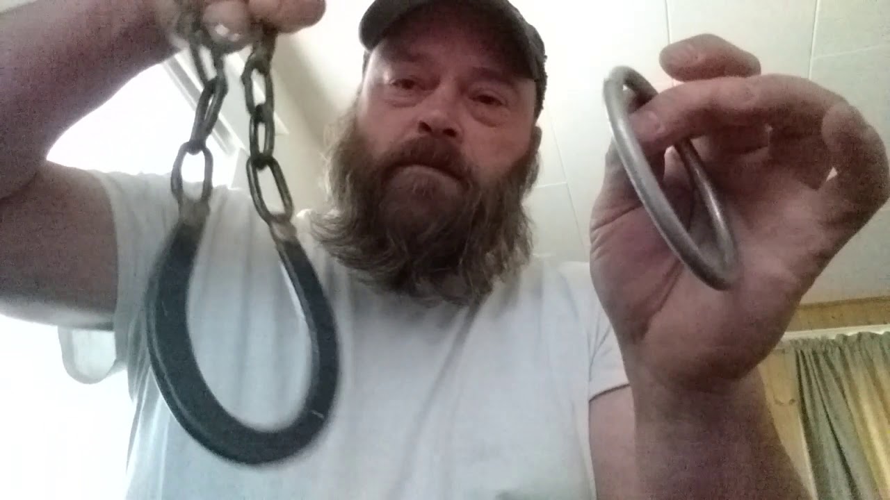 Horseshoe and Ring Puzzle..