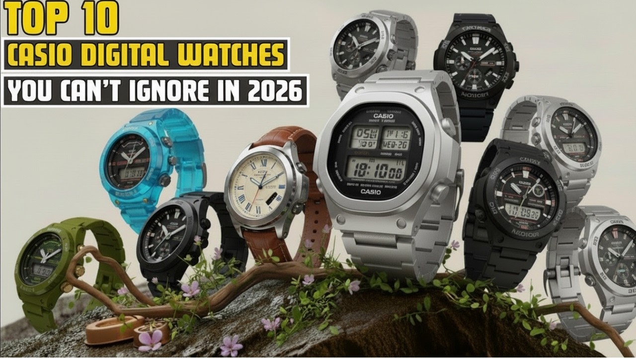 Top 10 Casio Digital Watches You Can&rsquo;t Ignore in 2026
