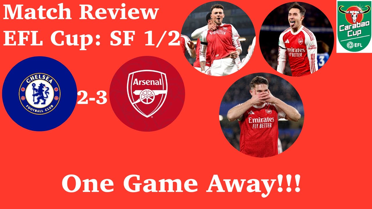 Halfway there!!! - Chelsea 2-3 Arsenal (Match Review)