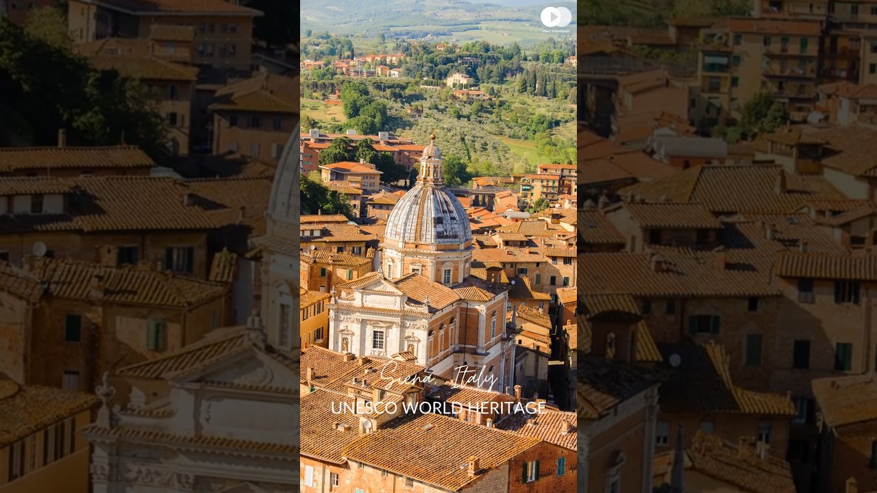 UNESCO WORLD HERITAGE SITES - Historic Centre of Siena, Italy 😍 