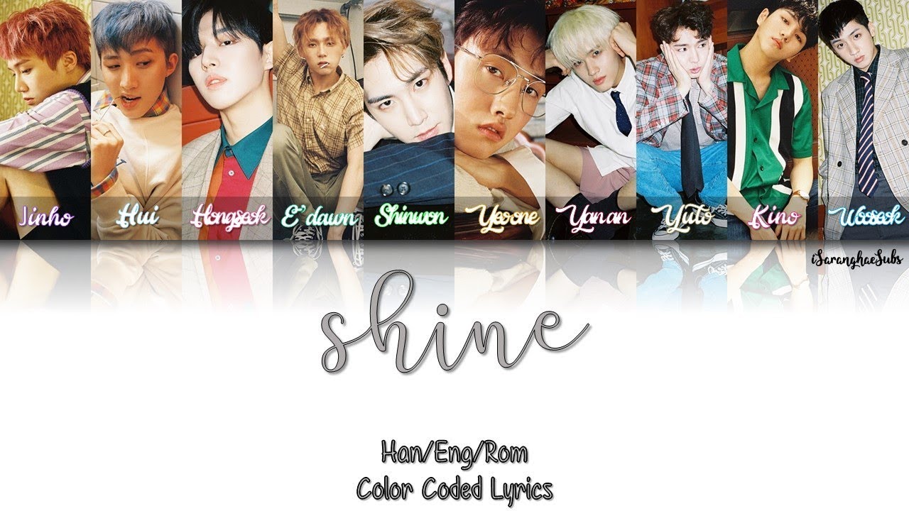PENTAGON &ndash; Shine (빛나리) [Color Coded Han|Rom|Eng]