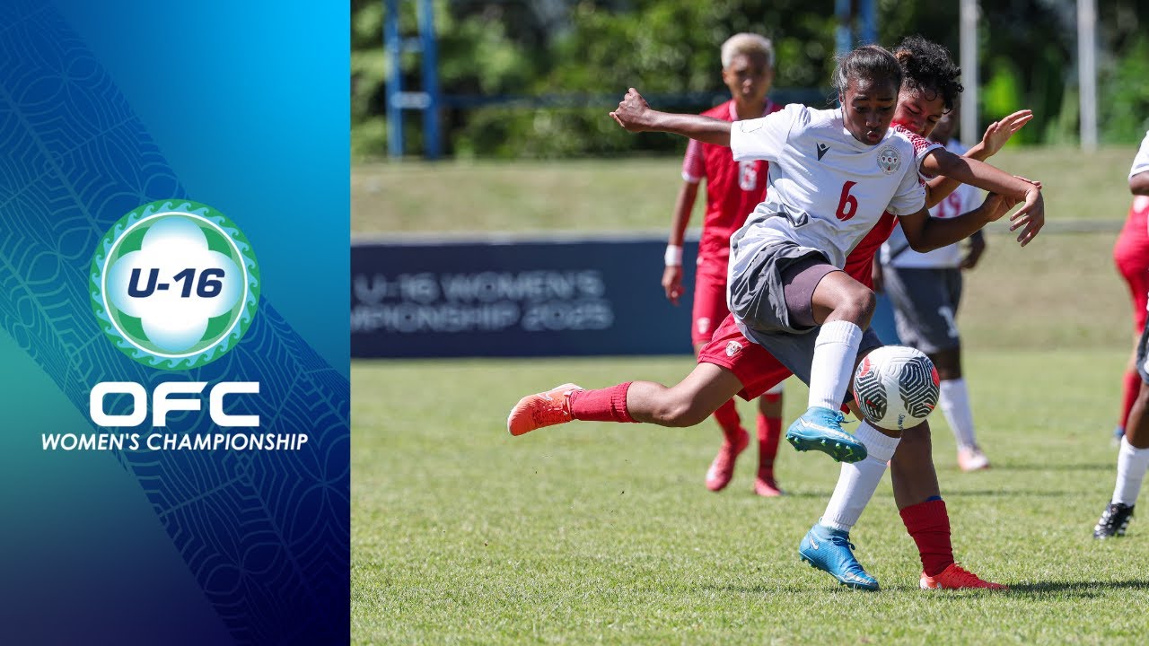 Highlights | Tahiti v New Caledonia | OFC U-16 Women's Championship 2025