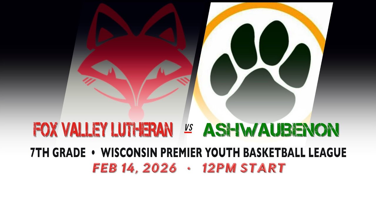 12PM Fox Valley Lutheran v Ashwaubenon 7th Grade