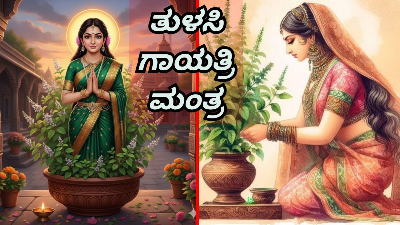 ತುಳಸಿ ಗಾಯತ್ರಿ ಮಂತ್ರ, Tulasi Gayatri Mantra, #kannada #beejmantra #108 #viral #om #kannadadchilipili1