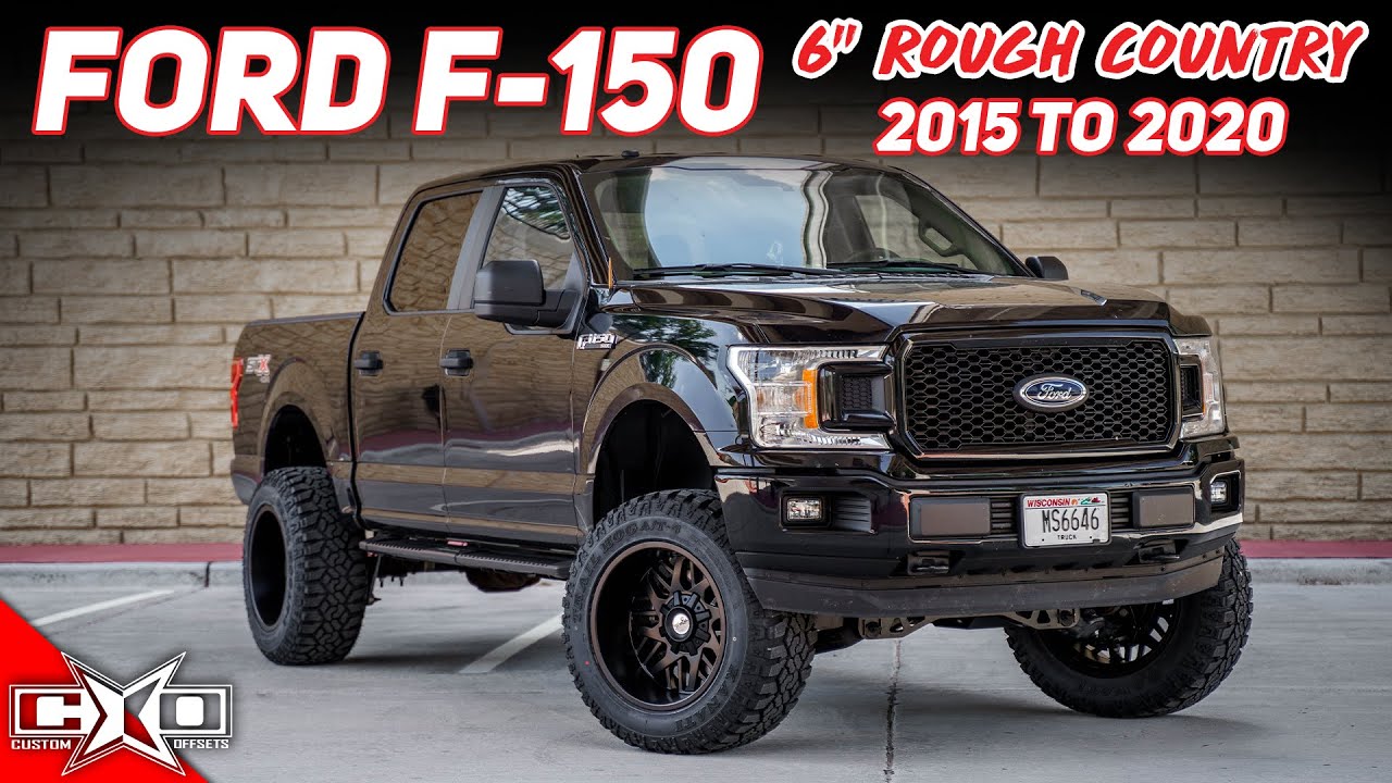 Lifts and Levels: 6" Rough Country For 2015-2020 Ford F-150