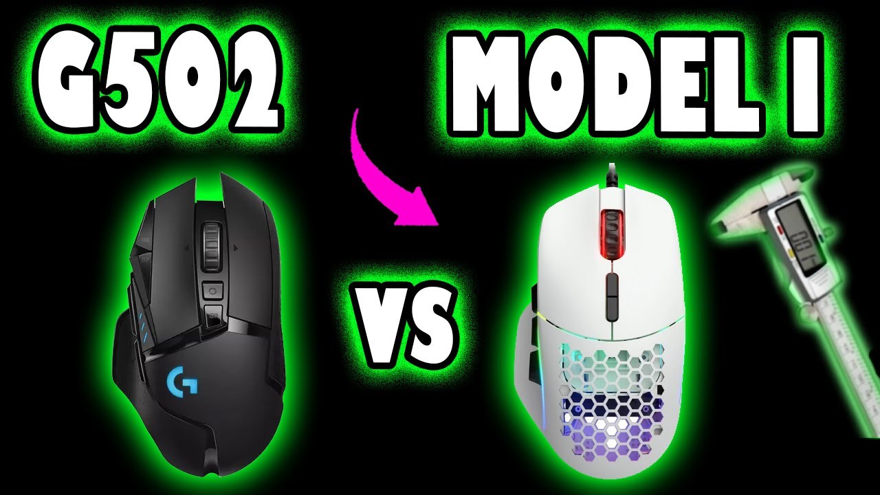 Glorious Model O vs Logitech G502 Lightspeed