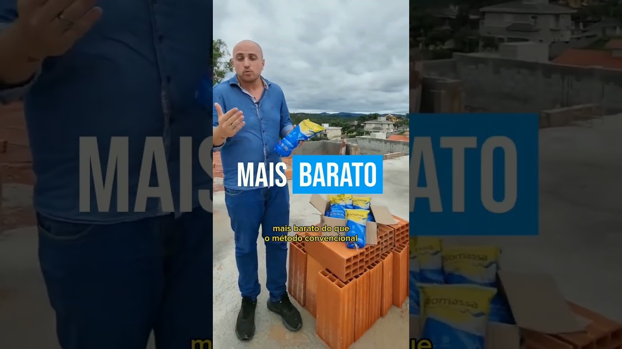 #Obra mais barata e r&aacute;pida! 🧱 #constru&ccedil;&atilde;o #casa