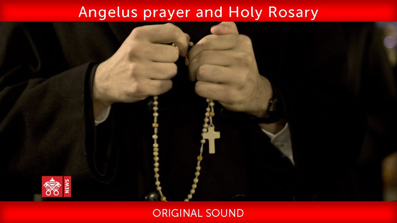 From St Peter's Basilica, Angelus prayer and Holy Rosary 2020.03.18