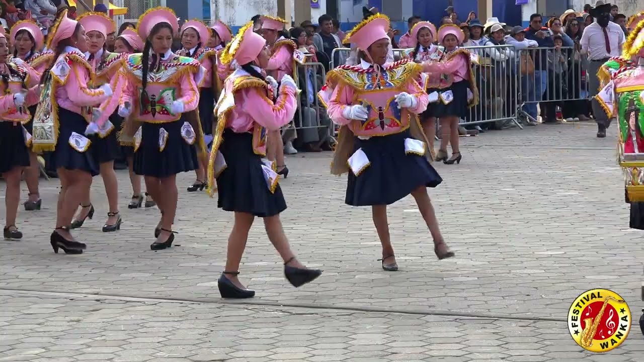 Negreria Femenina Sapallanga 2024 Virgen de Cocharcas barrio Progreso