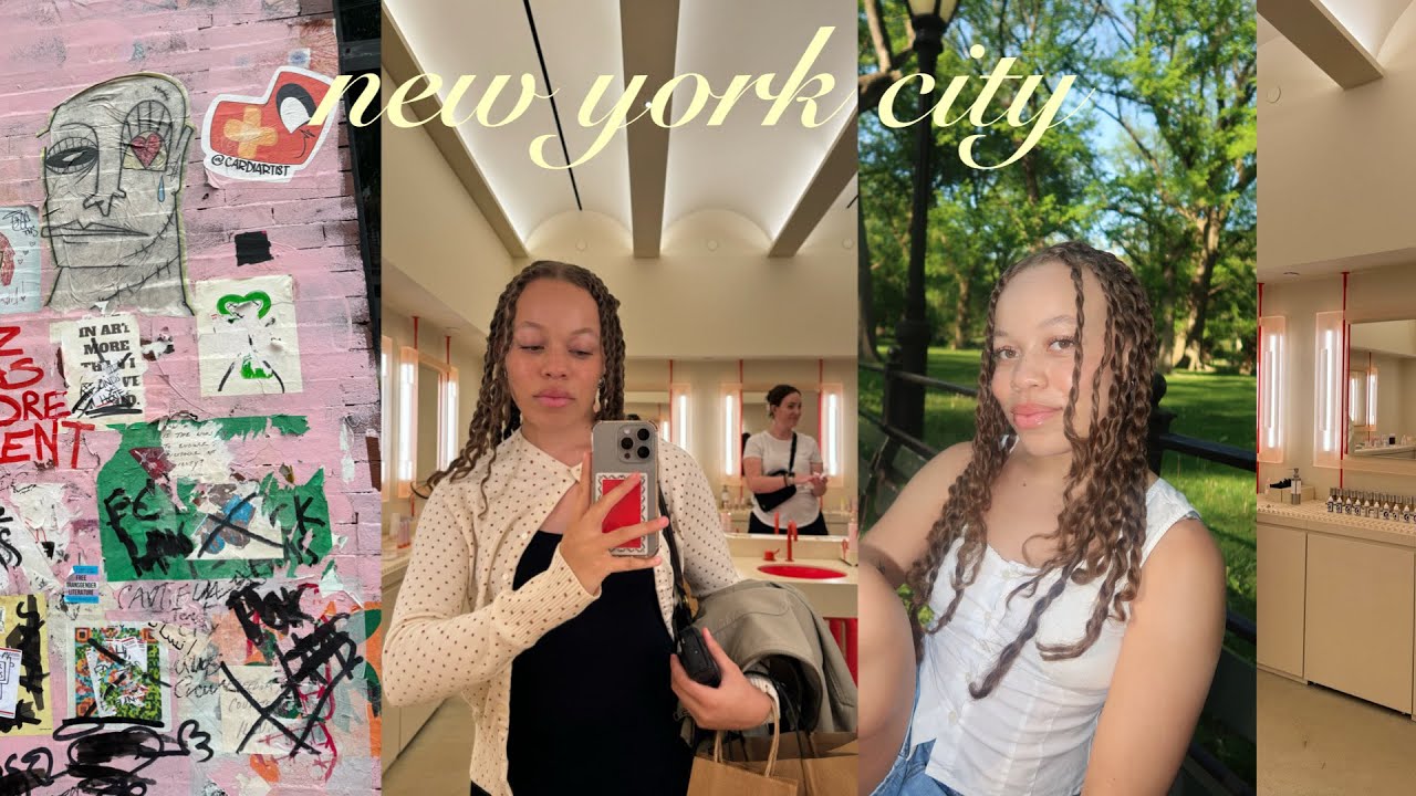 running around new york city | mini vlog