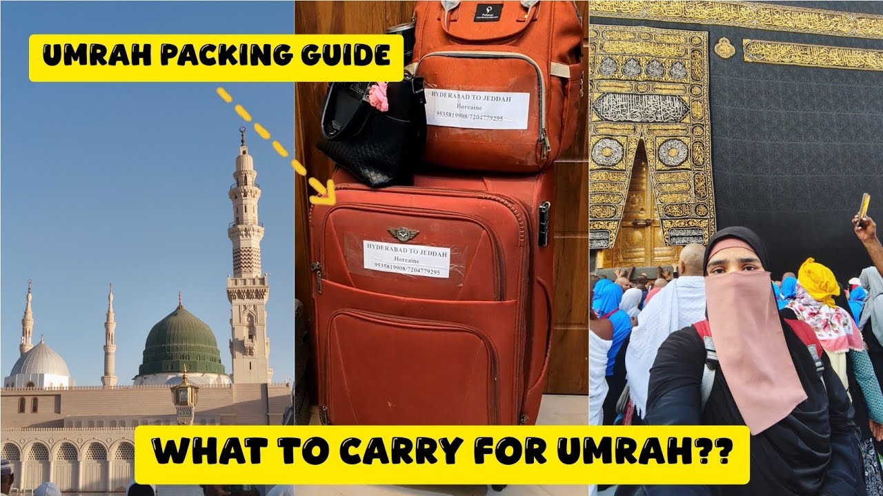 Before You Leave for Umrah…Pack This!|Umrah Essentials Only|Let's pack with me for Umrah✨❣️