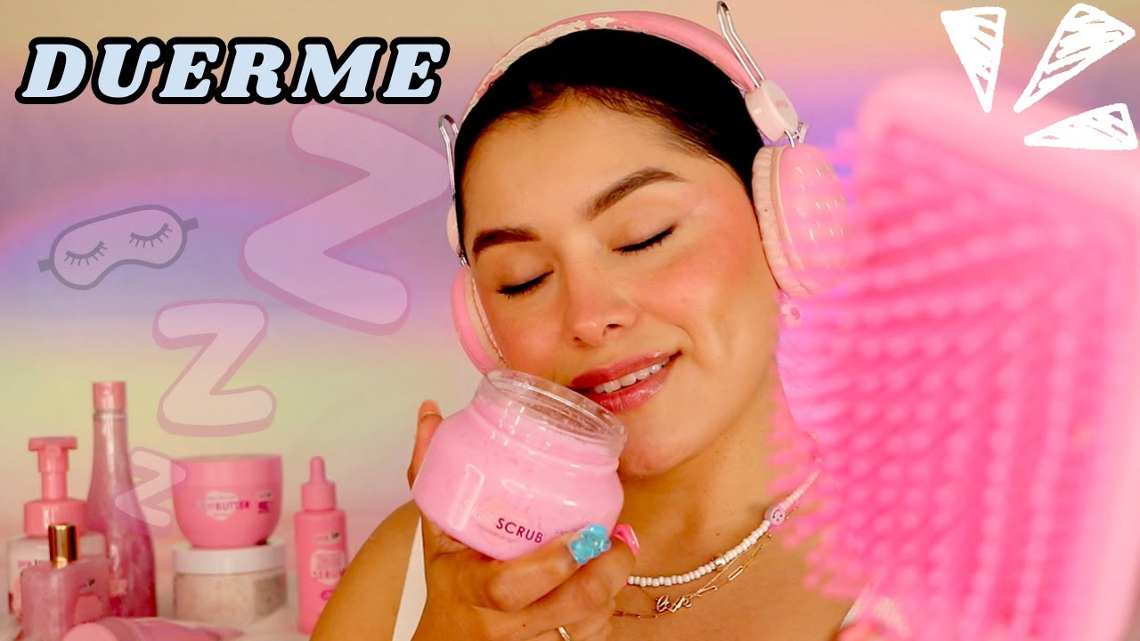 ✨ Te consiento con mi rutina de SELF CARE 🌸🩷 ROSA I (ASMR Roleplay Suave) I Ges ASMR