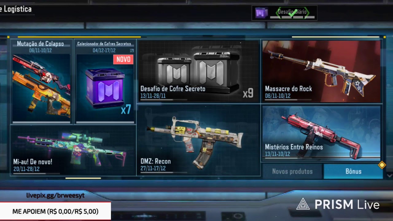 COD MOBILE TO DE HACKER NAS LUVINHAS #live #aovivo