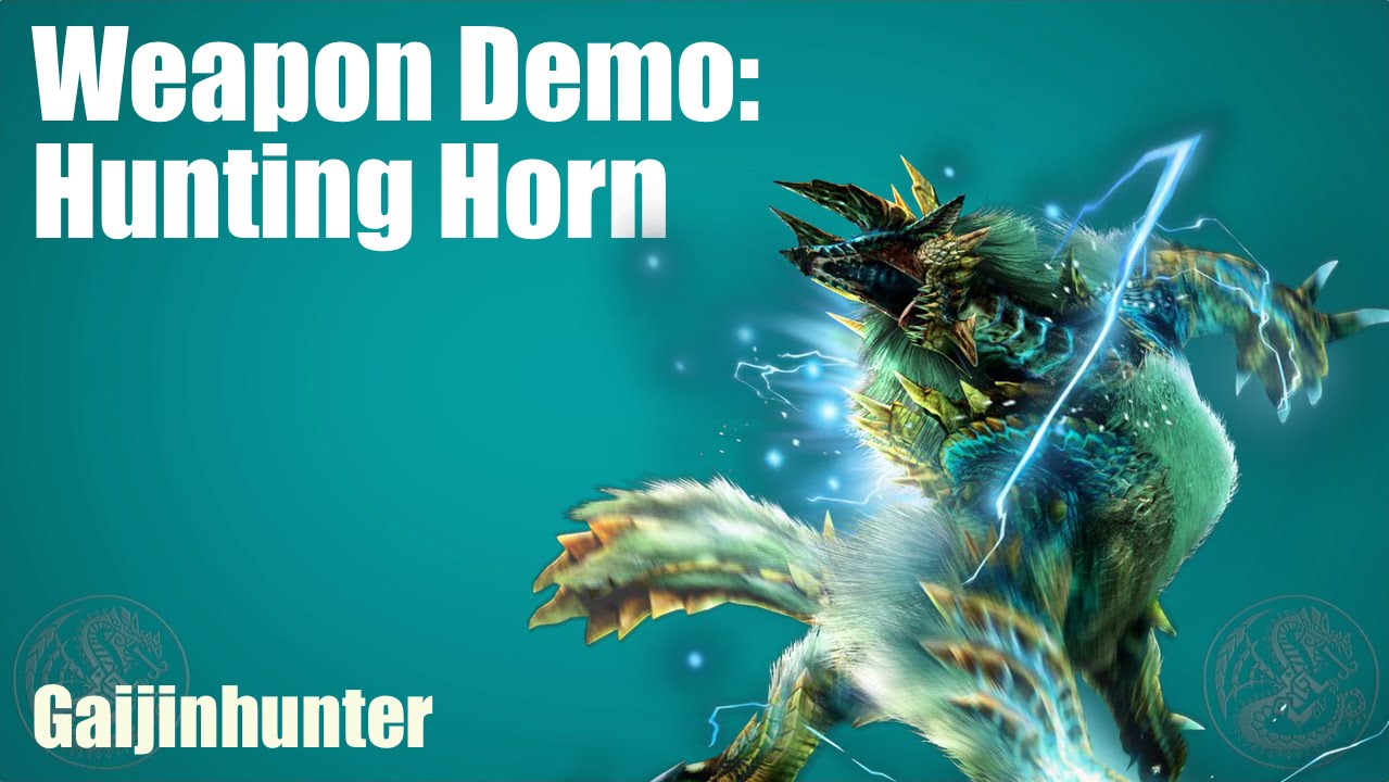 MH4U: Hunting Horn Demo