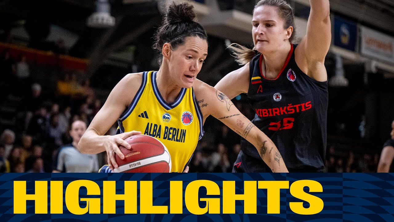 ALBA BERLIN &ndash; Kibirk&scaron;tis Vilnius 53:57 | EuroCup Women 2024/25 | 24.10.24 | Gruppe H | 03. Spieltag