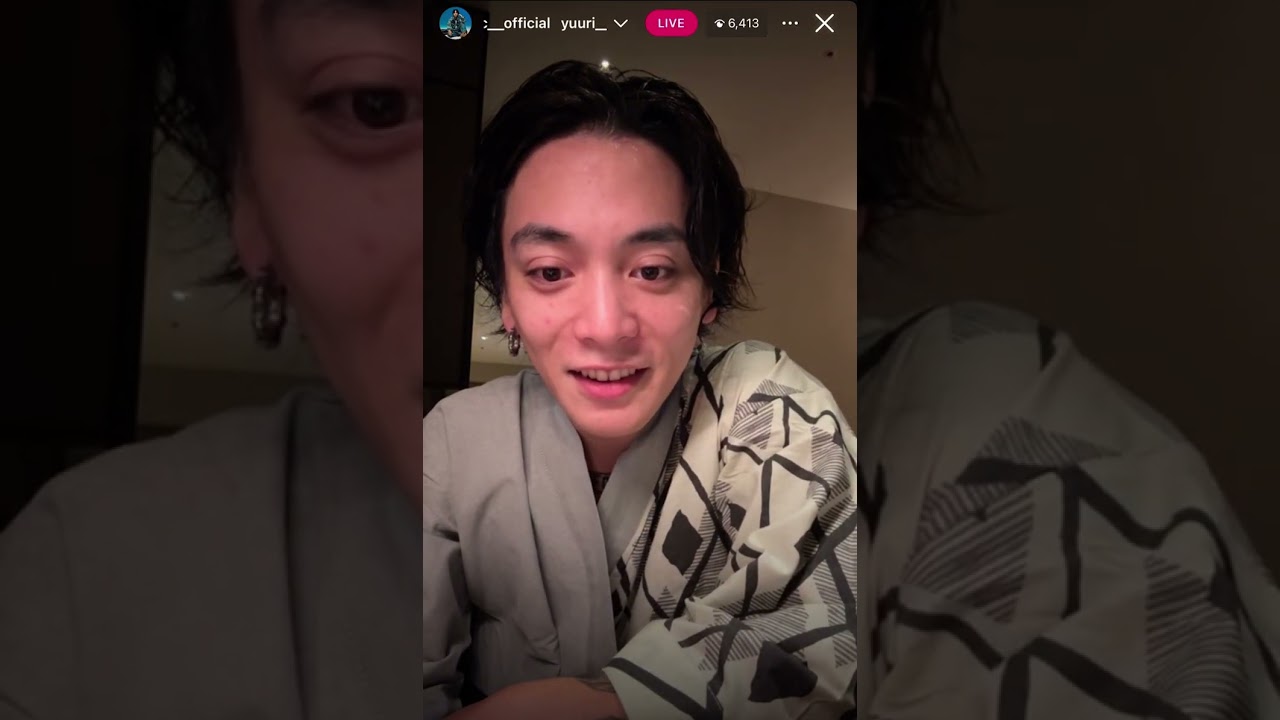 2025.10.04 #優里 インスタライブ #川崎鷹也 #竹中雄大　