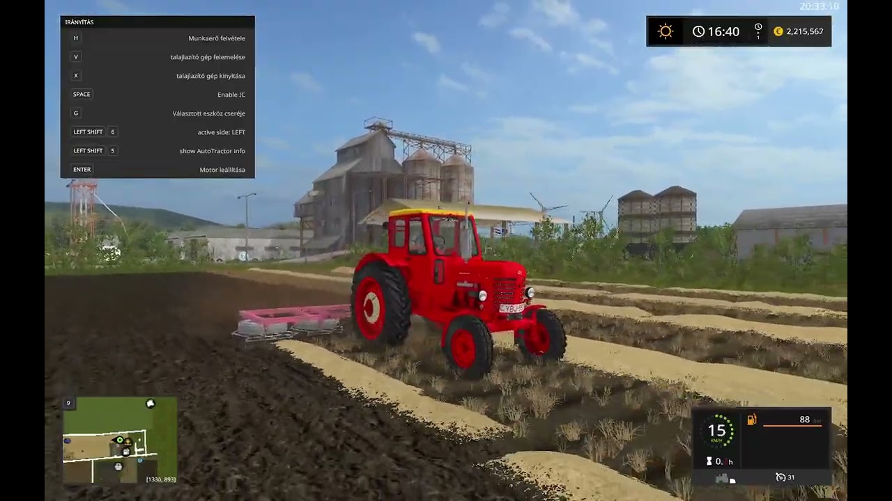 FS 17 MTZ 82 és 50 + IFA W50 | Aratás és a boronálás folytatása | Alföld V3 #4
