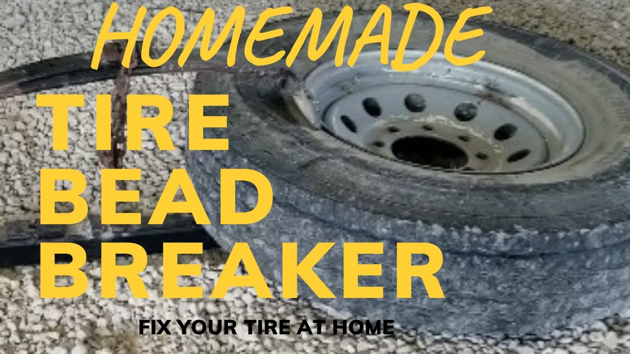 Few people know how a tire Bead Breaker is made from old leaf springs