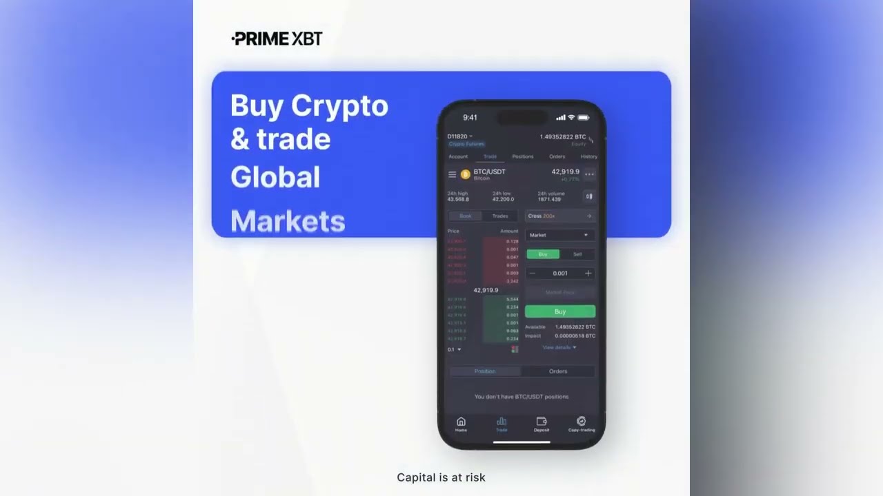 One Easy-To-Use App: PrimeXBT