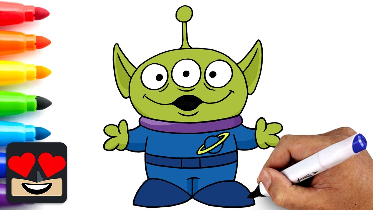 How To Draw Toy Story Alien