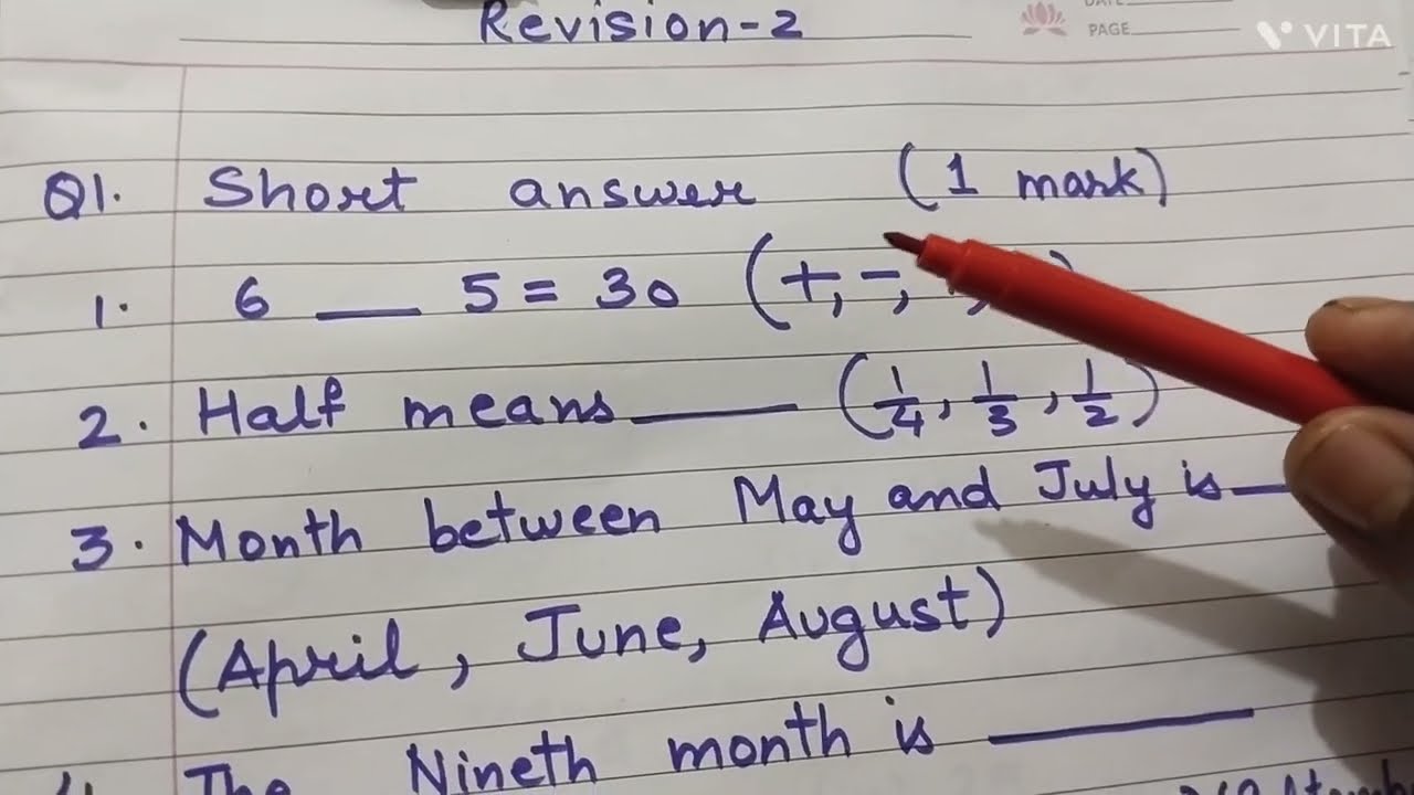 Revision 2,subject maths ,2025-26 final exam