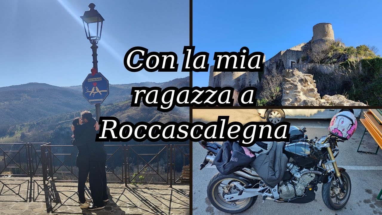 Con la mia ragazza a Roccascalegna ❤️🏍️#hornet600