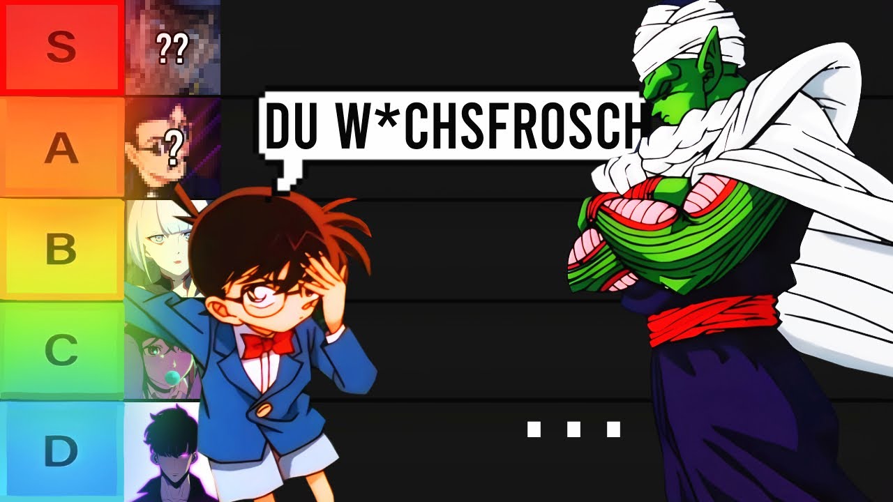 Anime Charaktere nach DEUTSCHEN Sprüchen bewerten mit @Raafey