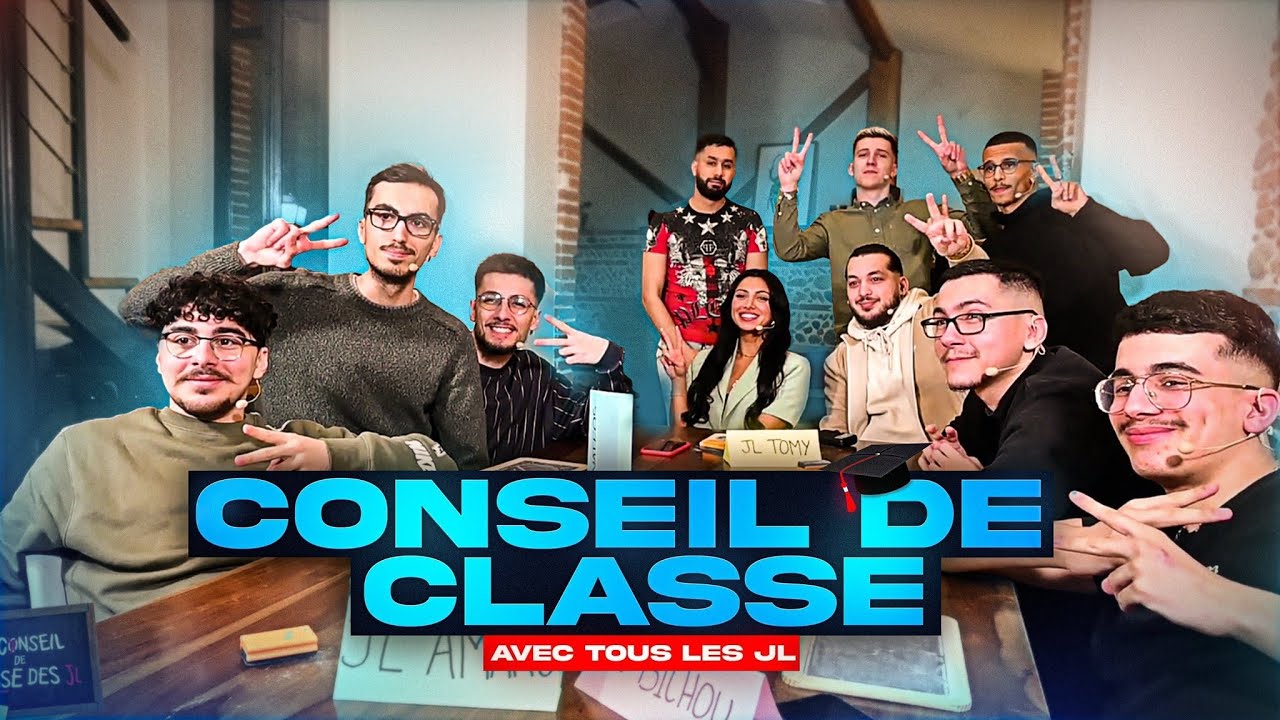 LE CONSEIL DE CLASSE ! - EPISODE 7 : L' Acad&eacute;mie JL au complet ! (Julia, Loly, Franklin...)