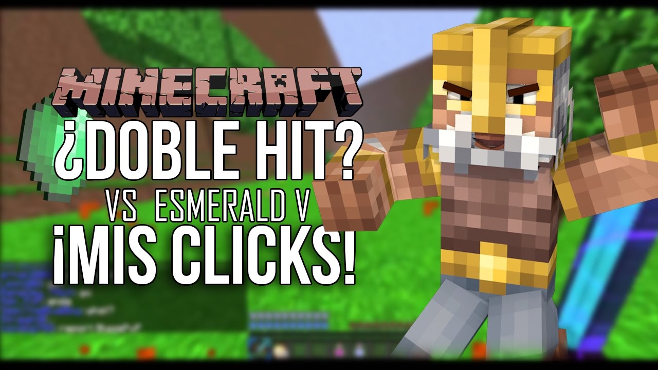 Pot PvP Vs Esmerald V | &iquest;DOBLE HIT? MIS CLIKS DE FONDO JitterClick