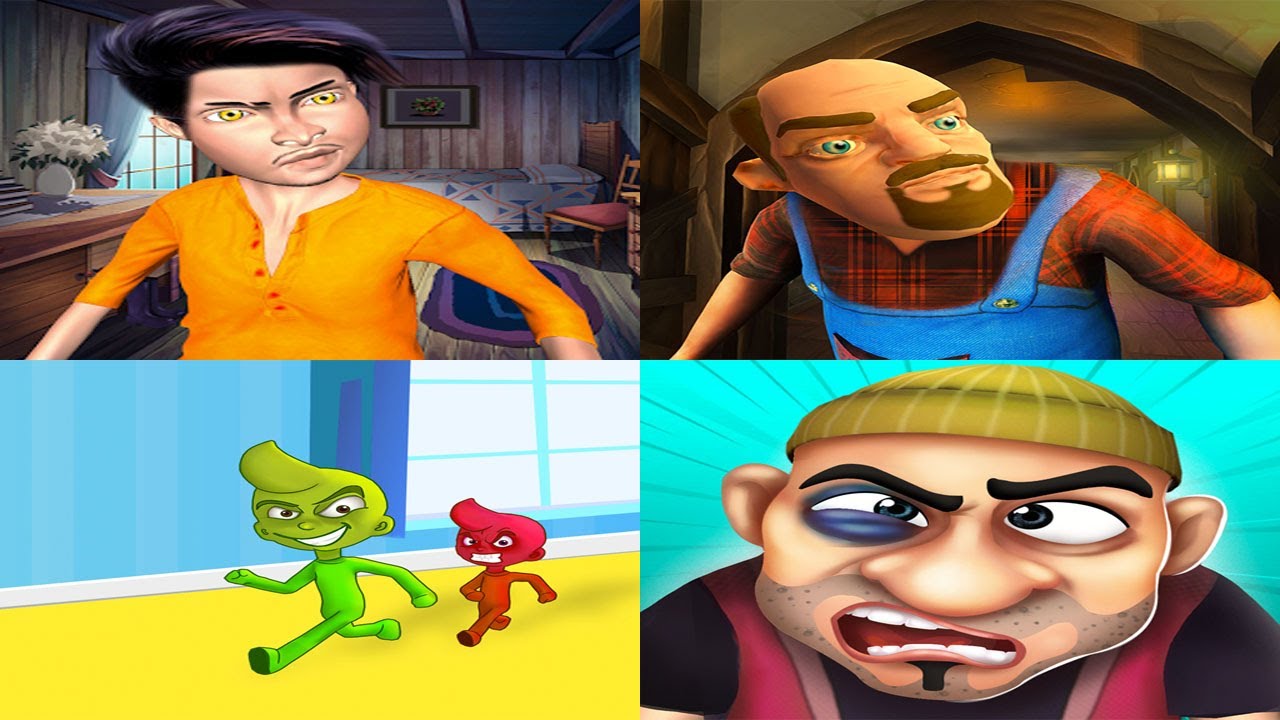 Scary Stranger 3D vs The Siblings 2020 vs Scary Robber Home Clash vs Scary Brother 3D | 2021