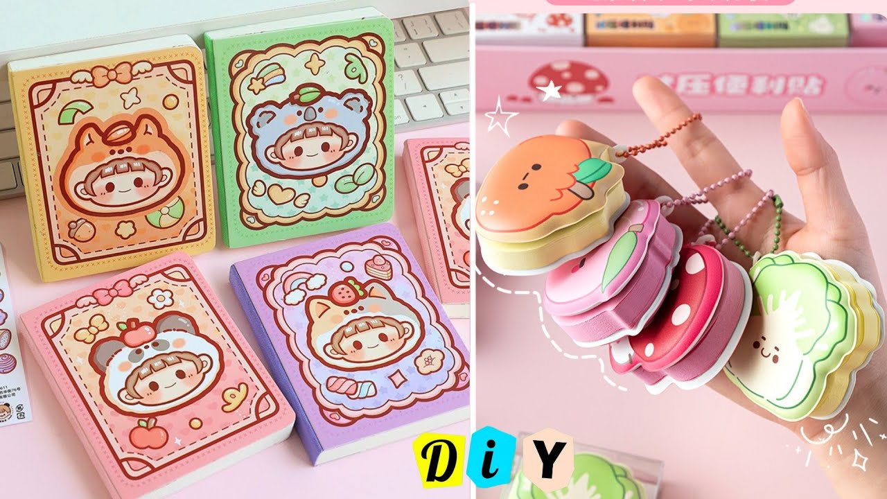 🌷How to make Stationery | DIY Stationery | Handmade stationery | School hacks
